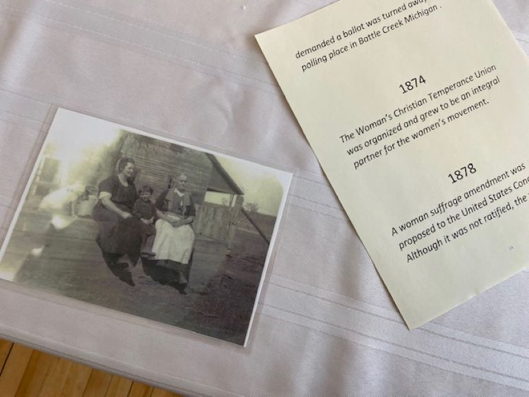 Influential women of Marilla Township Freshwater Reporter