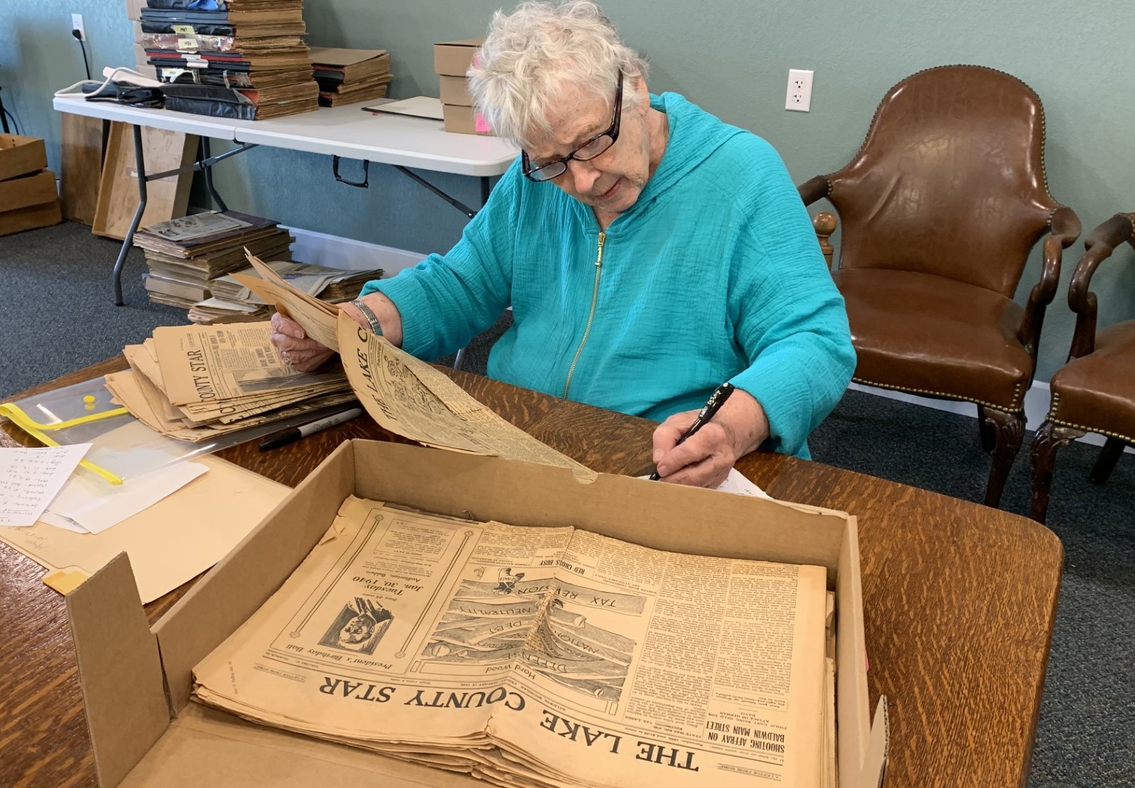 Museum preserves newspapers, thanks to grant Freshwater Reporter
